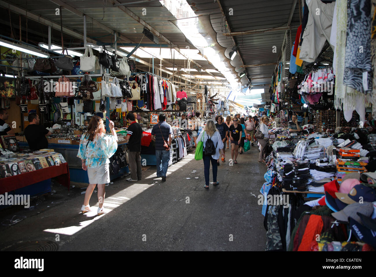 Mercato, Tel Aviv, Israele Foto Stock