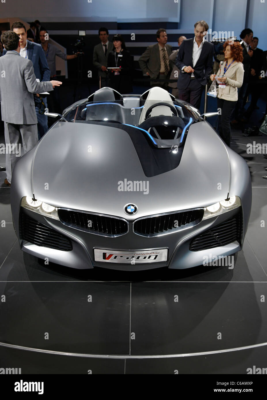 BMW Vision unità collegata concept car, auto show, International Motor Show di Ginevra 2011, Ginevra, Svizzera, Europa Foto Stock