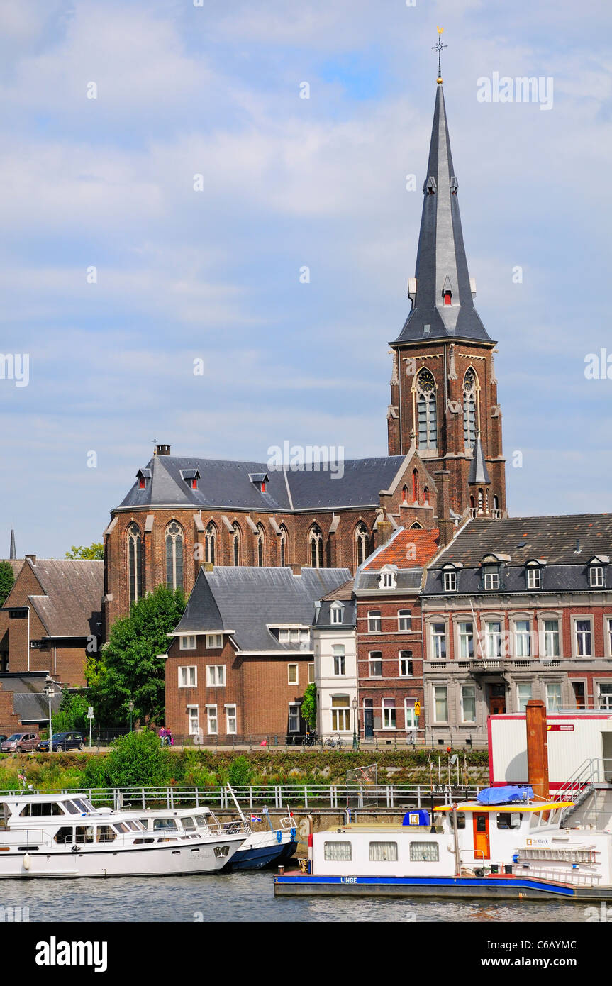 Maastricht, Paesi Bassi. Sint Martinuskerk / St Martin's Chiesa (1857) Foto Stock