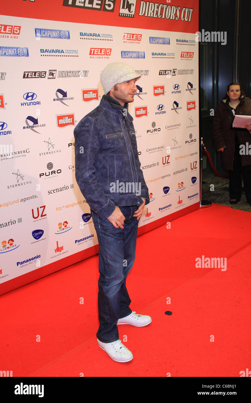 Thomas Kretschmann a Tele 5 Direttore di tagliare la notte - a puro Sky Lounge durante il sessantesimo Festival Internazionale del Cinema di Berlino Foto Stock