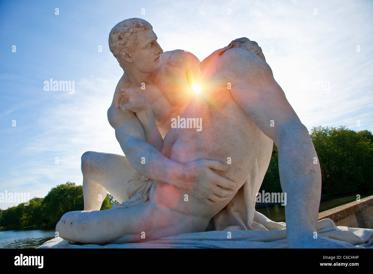 L'Europa, Francia, Yvelines (78), Rambouillet, Chateau di Rambouillet Foto Stock