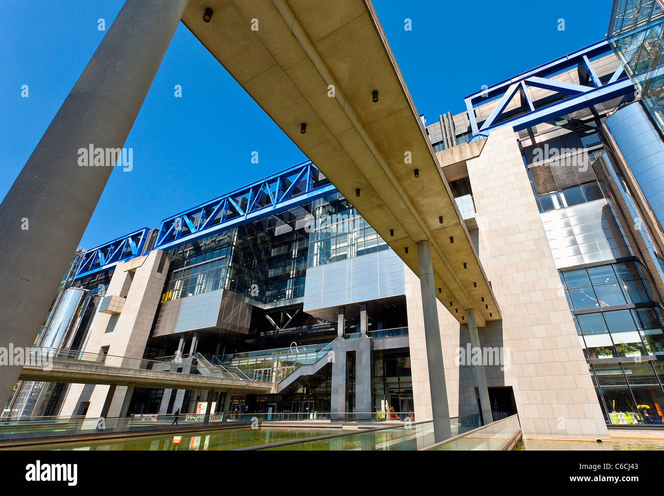 Francia, Parigi (75), la città delle Scienze e dell'Industria di La Villette Park Foto Stock