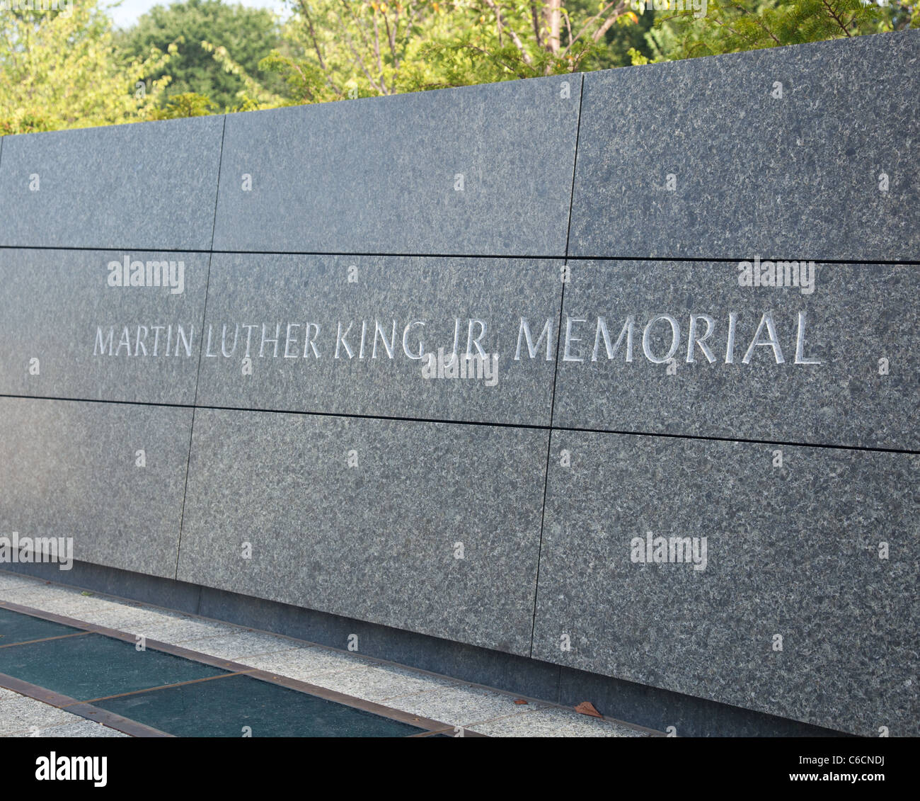 Washington, DC - 24 agosto: il monumento a Martin Luther King a Washington DC è dedicata dal presidente Obama il 28 agosto 2011. Foto Stock