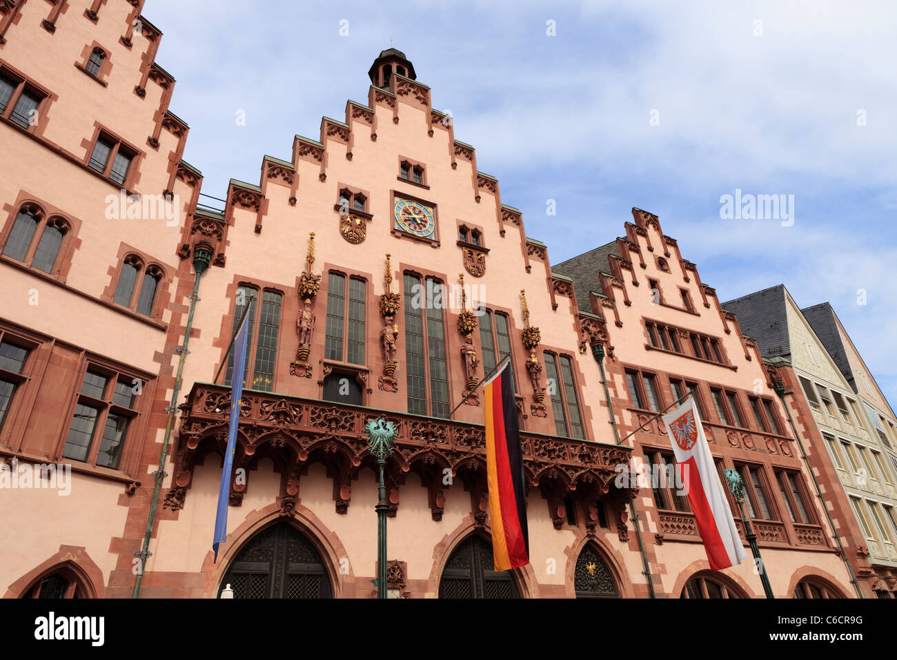 Municipio di Francoforte, in Germania. Foto Stock