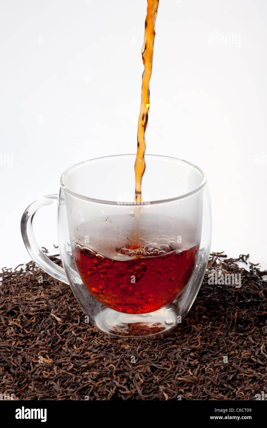 Tè nero Foto Stock