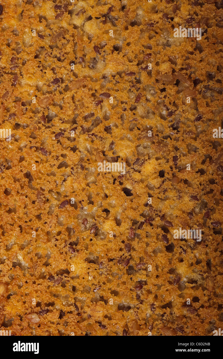 Pane astratta sfondo macro Foto Stock