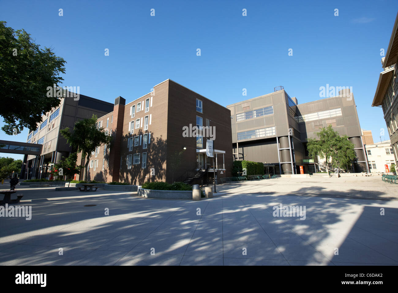 Università di Winnipeg Manitoba Canada Foto Stock