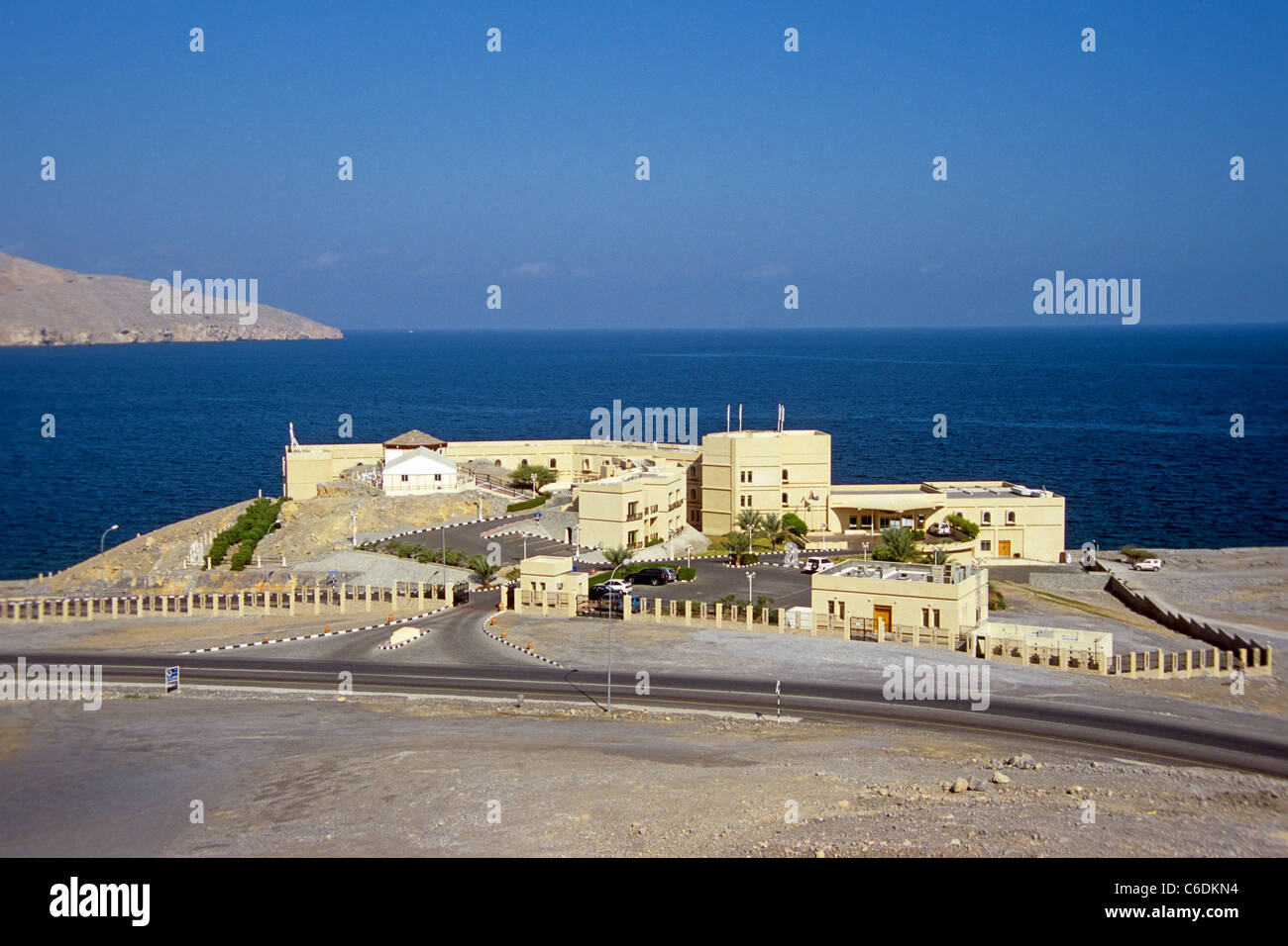 Golden Tulip Hotel, Khasab, Exklave Musandam. Khasab, Musandam, Golden Tulip Hotel, Khasab, exclave di Musandam, Foto Stock