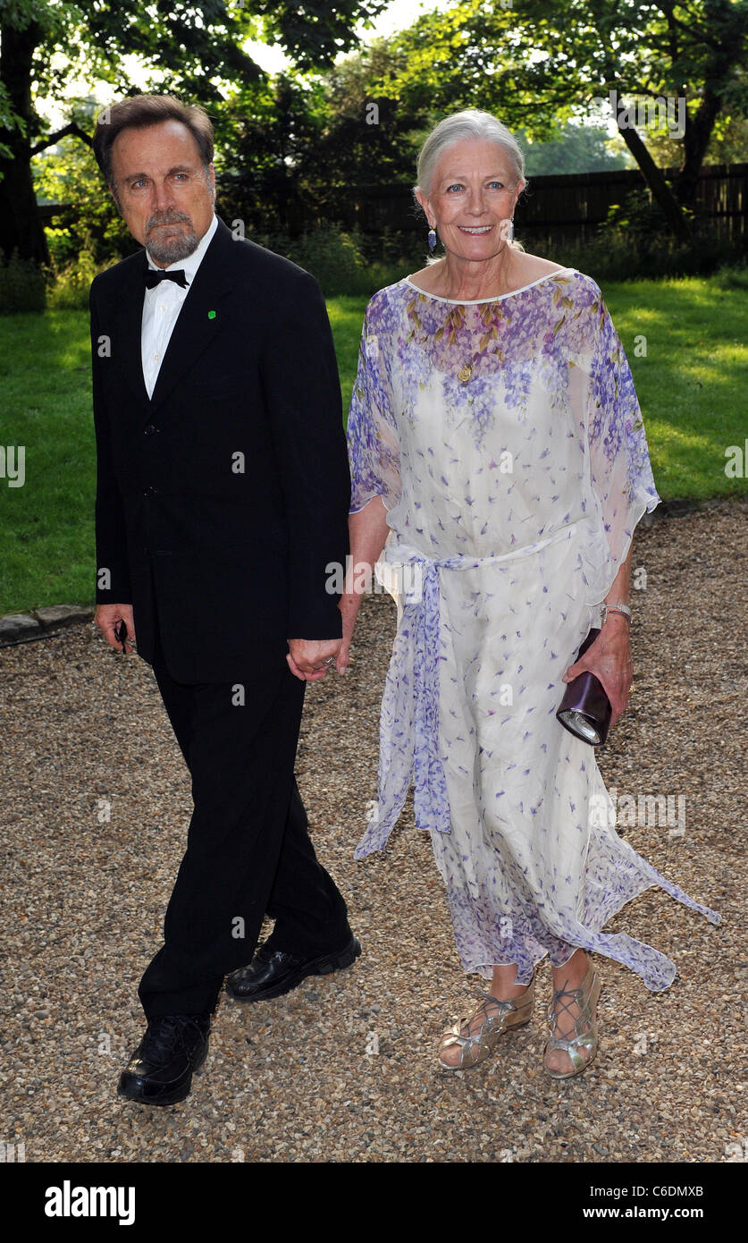 Vanessa Redgrave e Franco Nero Raisa Gorbachev Foundation partito svoltasi a Hampton Court Palace. Londra, Inghilterra - 05.06.10 Foto Stock