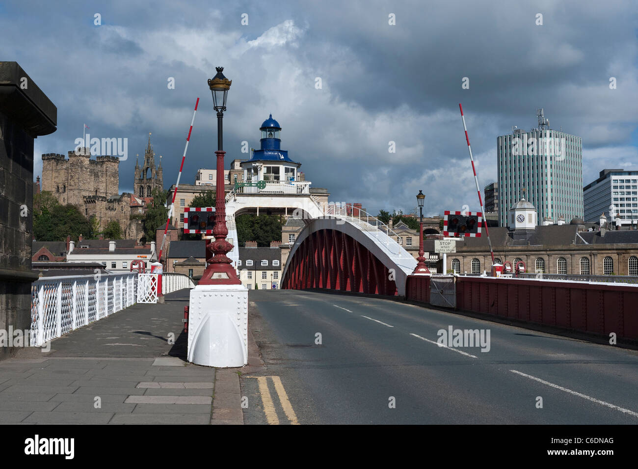 Newcastle ponte girevole Foto Stock