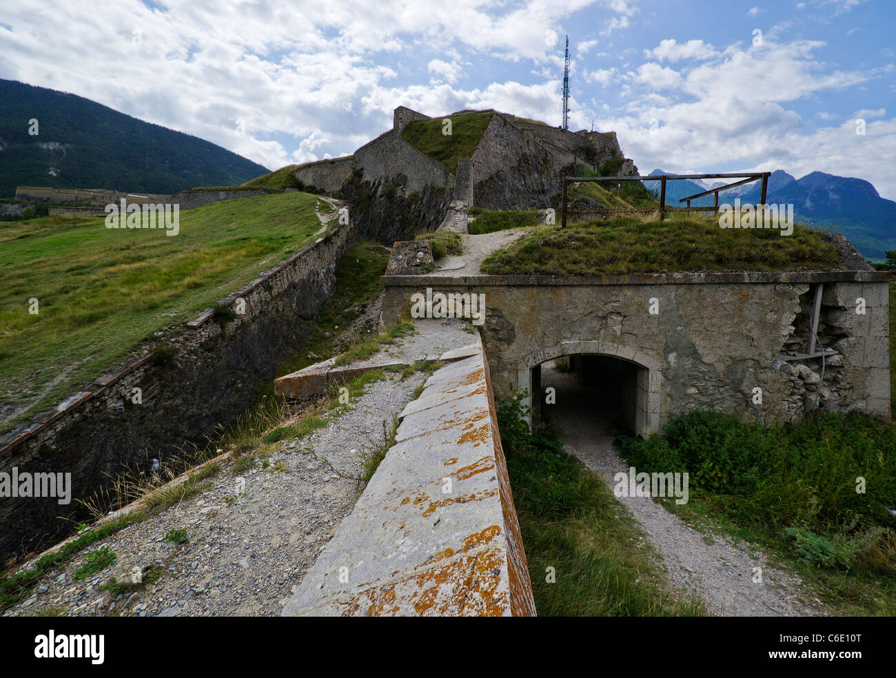 Briancon - Hautes-Alpes - fortezza superiore Foto Stock