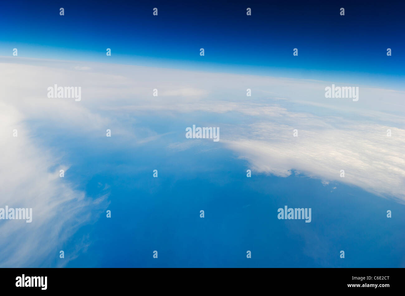 Alta altitudine foto di messa a terra Foto Stock