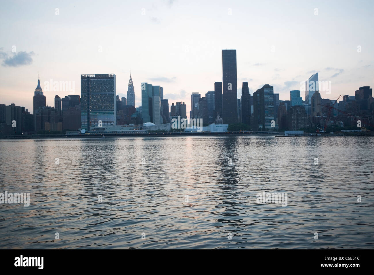 Stati Uniti d'America, nello Stato di New York, New York City, skyline Foto Stock Stati Uniti d'America, nello Stato di New York, New York City, skyline Foto Stock