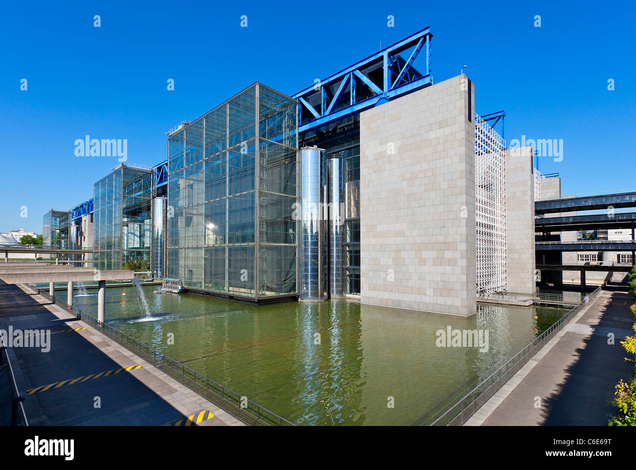 Francia, Parigi (75), la città delle Scienze e dell'Industria di La Villette Park Foto Stock
