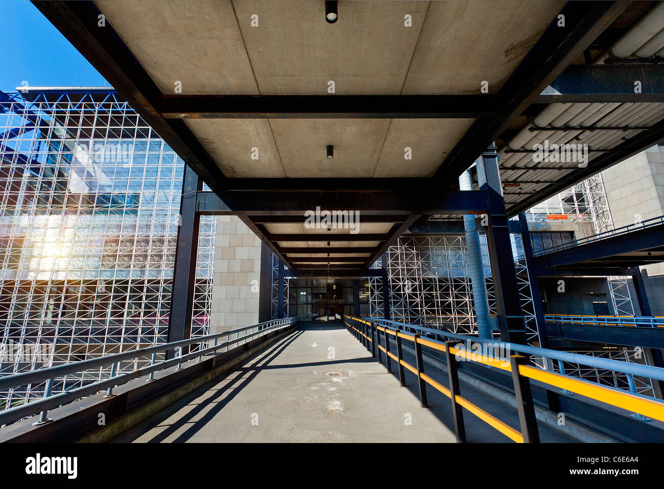 Francia, Parigi (75), la città delle Scienze e dell'Industria di La Villette Park Foto Stock