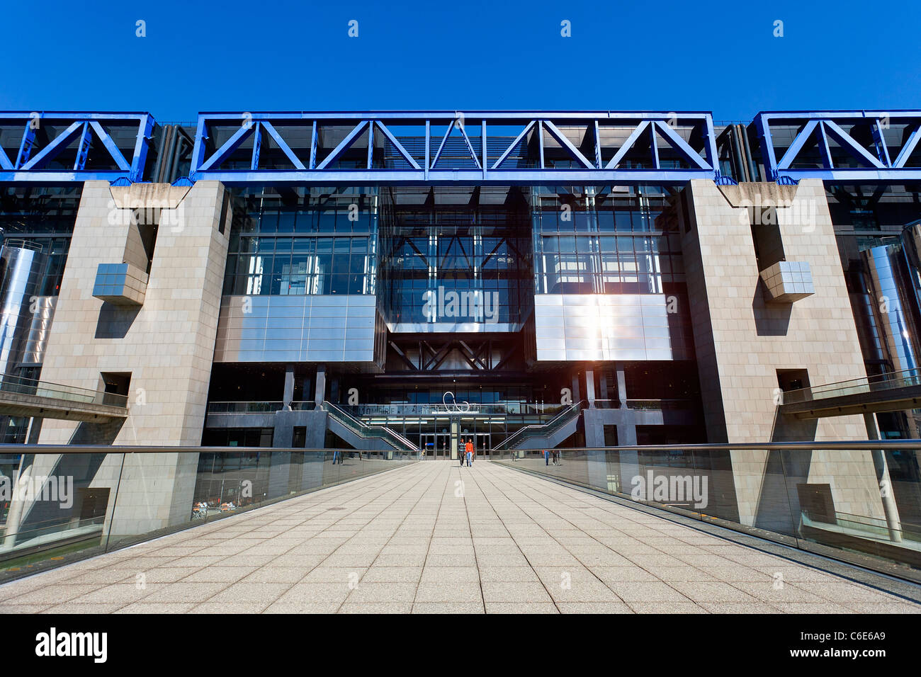 Francia, Parigi (75), la città delle Scienze e dell'Industria di La Villette Park Foto Stock