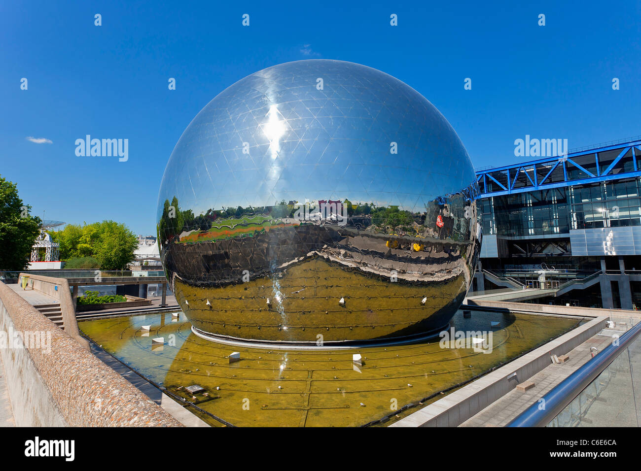 Francia, Parigi (75), la città delle Scienze e dell'Industria di La Villette Park Foto Stock