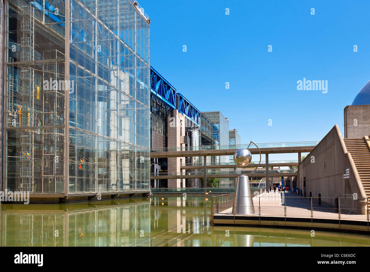 Francia, Parigi (75), la città delle Scienze e dell'Industria di La Villette Park Foto Stock