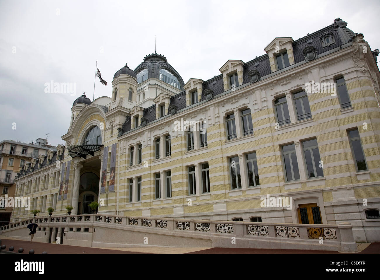 Évian-les-Bains Palais Lumiere Foto Stock