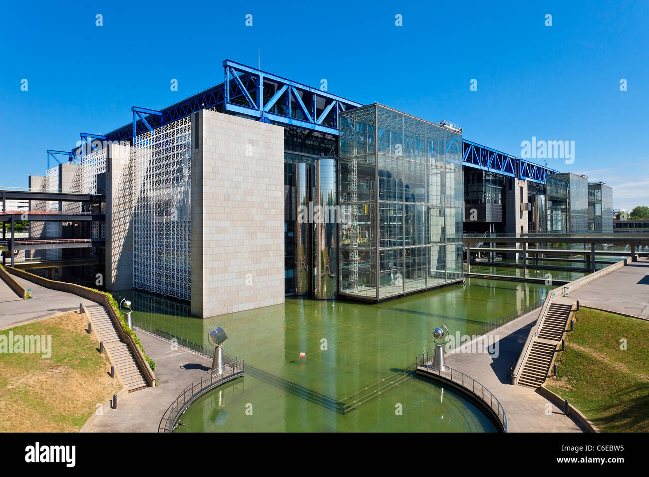 Francia, Parigi (75), la città delle Scienze e dell'Industria di La Villette Park Foto Stock