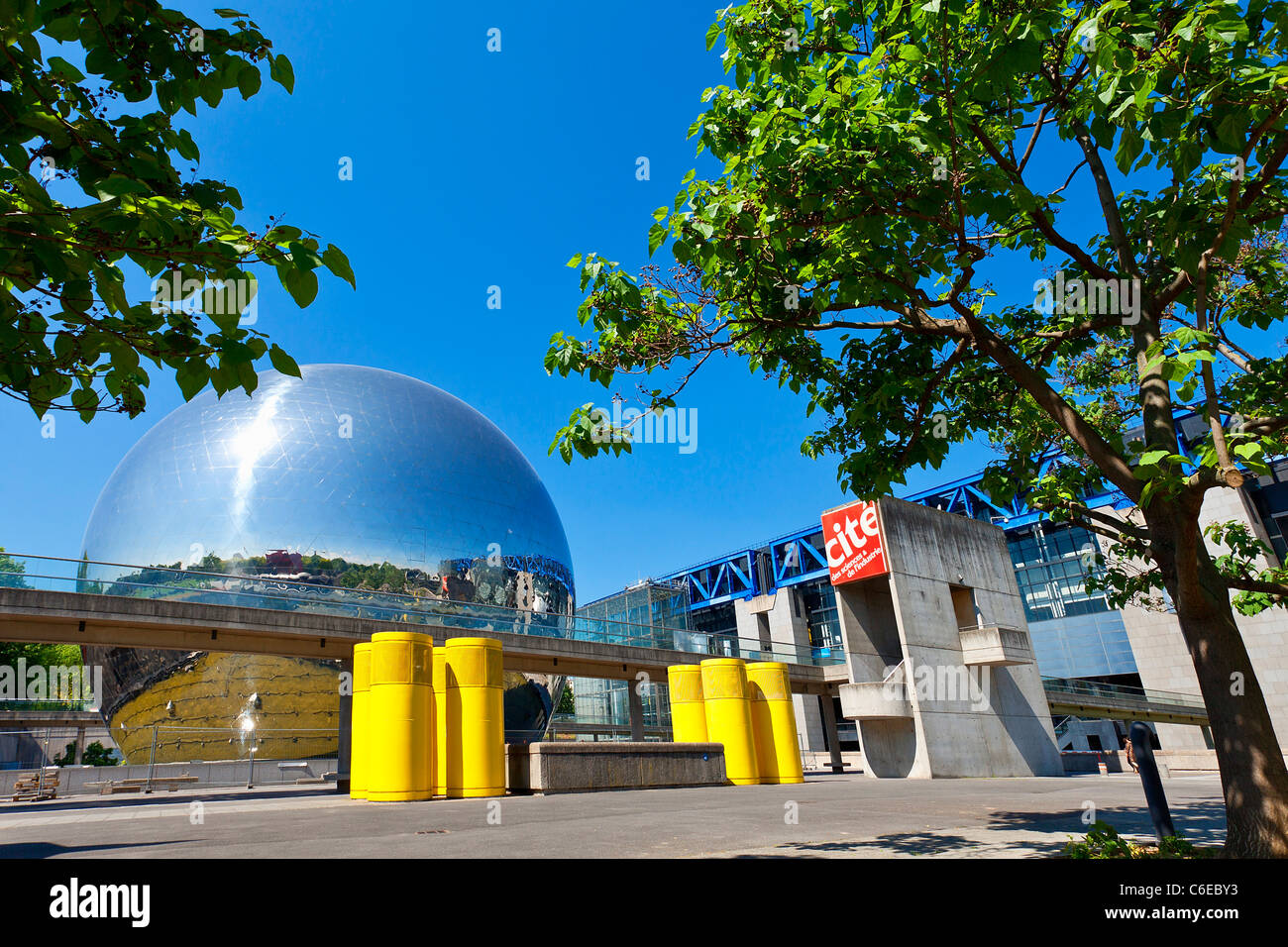 Francia, Parigi (75), la città delle Scienze e dell'Industria di La Villette Park Foto Stock