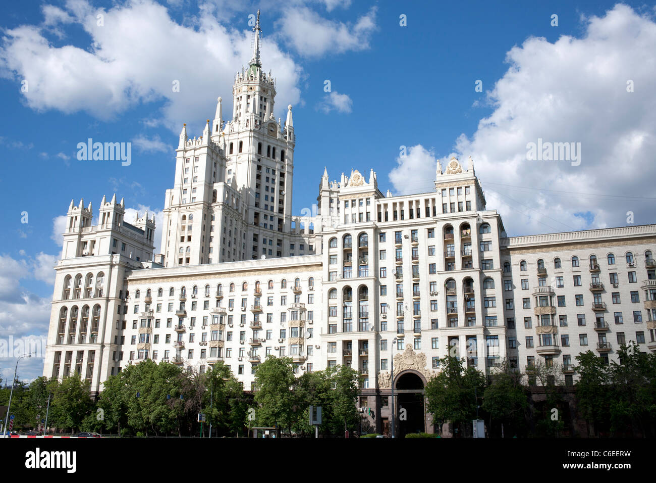 La Russia, Mosca, Sette sorelle edificio Foto Stock