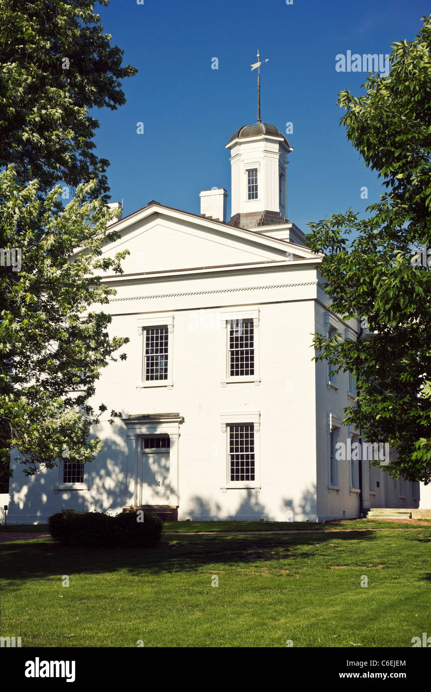 Stati Uniti d'America, Illinois, Vandalia, Vandalia membro House - capitale dell'Illinois 1836-1839 Foto Stock