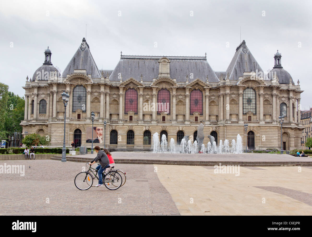 Il museo Palais des Beaux-Arts, Place de la Republique, città di Lille, Nord-Pas de Calais, Francia Foto Stock
