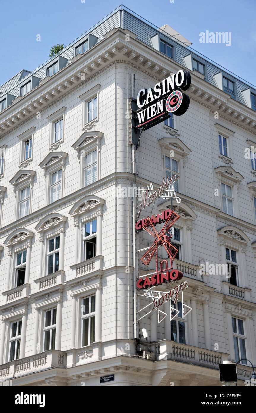 Casinò di Vienna Foto Stock
