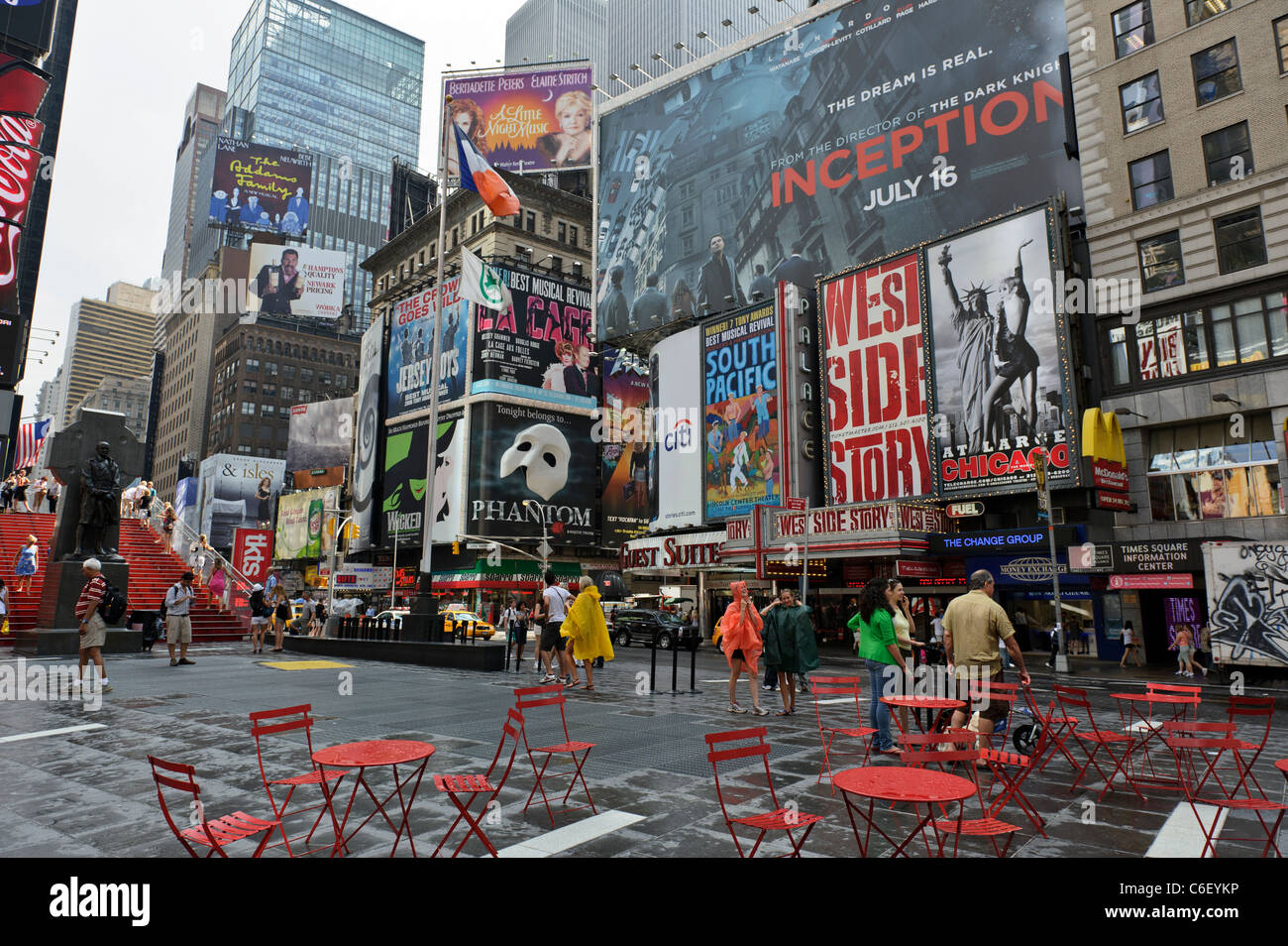 Times Square, New York, Stati Uniti. Foto Stock