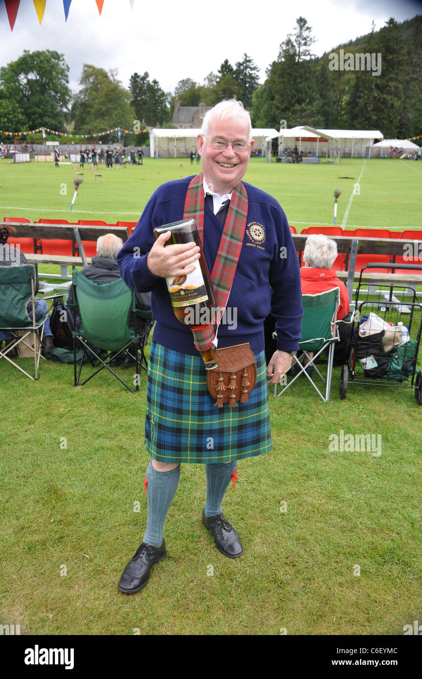 Raccolta Lonach, Strathdon 2011 Foto Stock