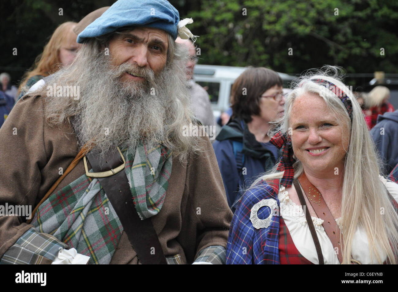 Raccolta Lonach, Strathdon 2011 Foto Stock