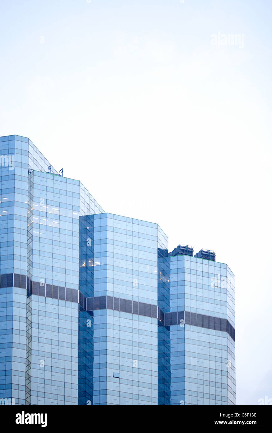 Uffici moderni e di edifici a Bangkok, in Thailandia Foto Stock