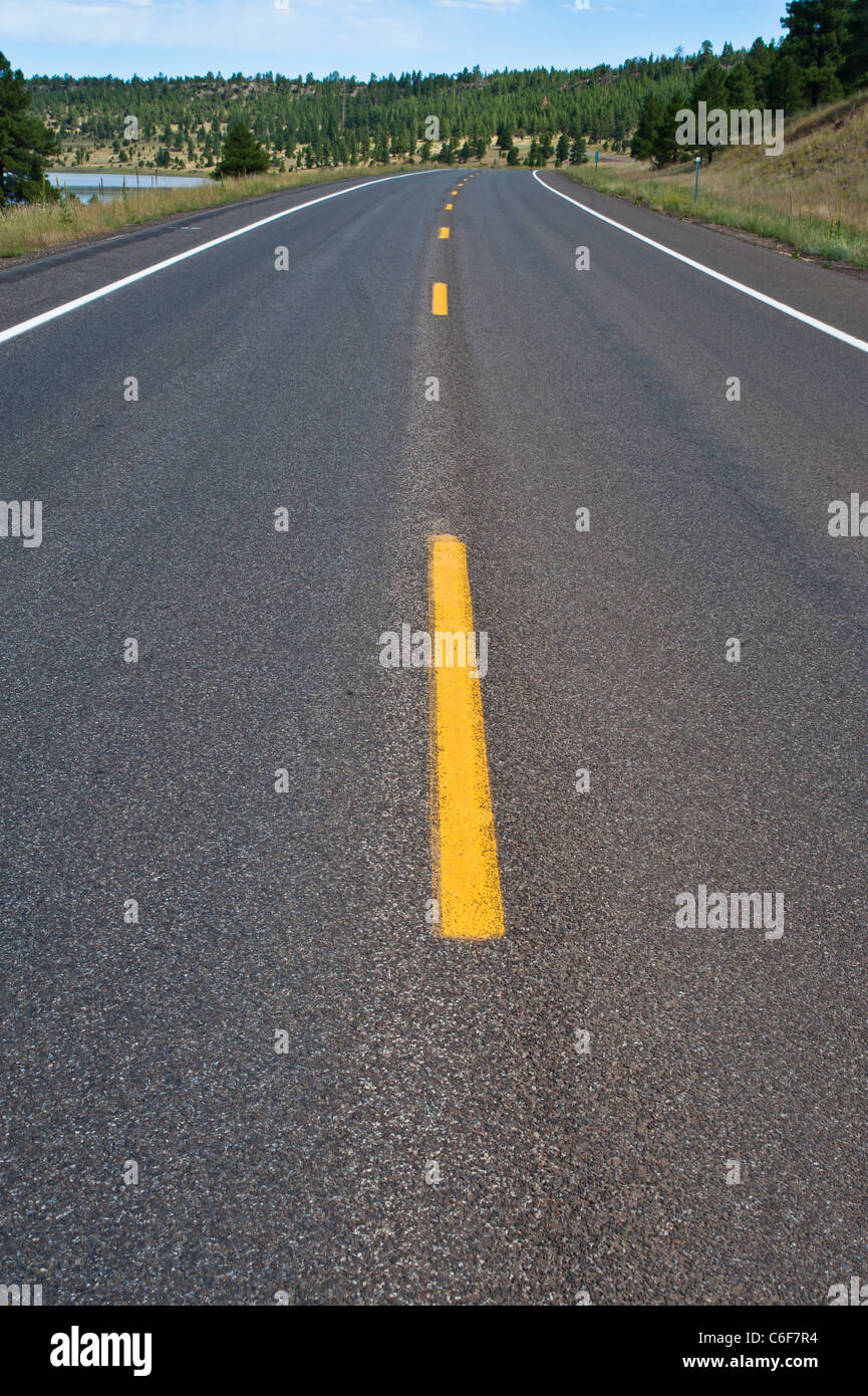 Lake Mary può fare riferimento a uno dei due serbatoi in Northern Arizona, a sud-est di Flagstaff. Autostrada 3 conduce a Flagstaff, AZ. Foto Stock