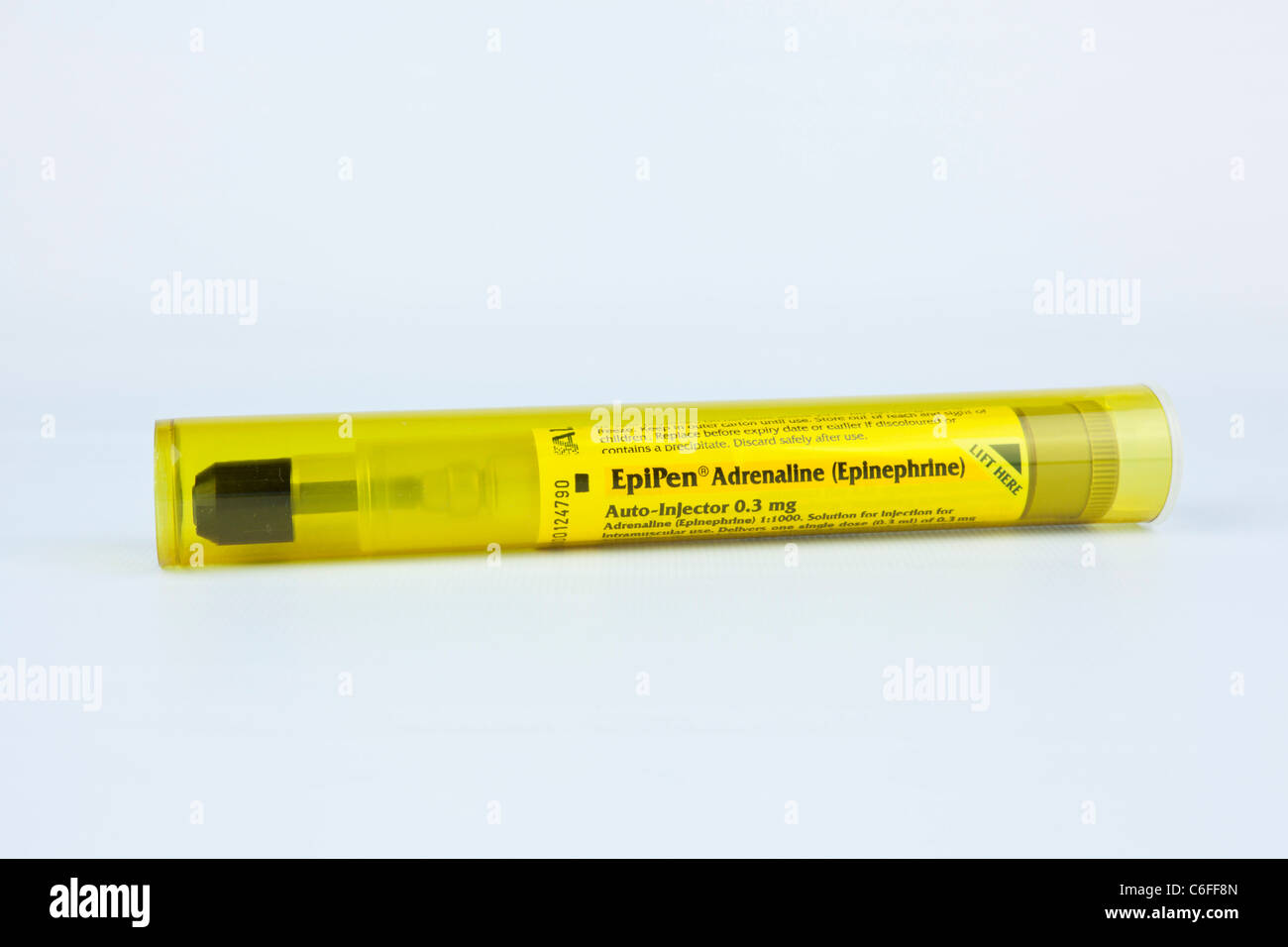 Epipen emergenza epinefrina adrenalina penna di iniezione per anafilassi il  trattamento di patologie allergiche Reazioni allergiche Foto stock - Alamy