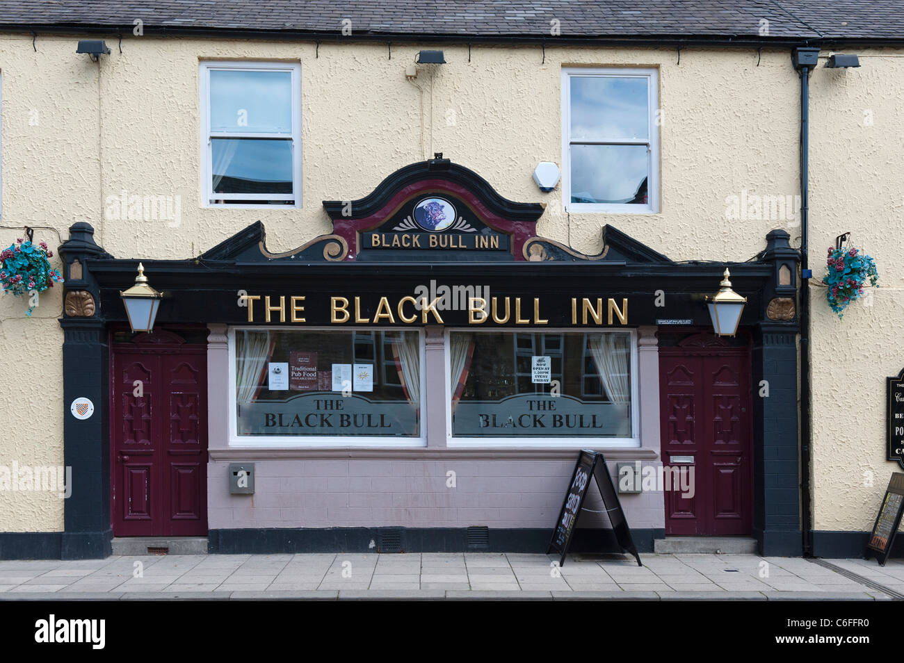 Pub in Lanchester, County Durham Foto Stock