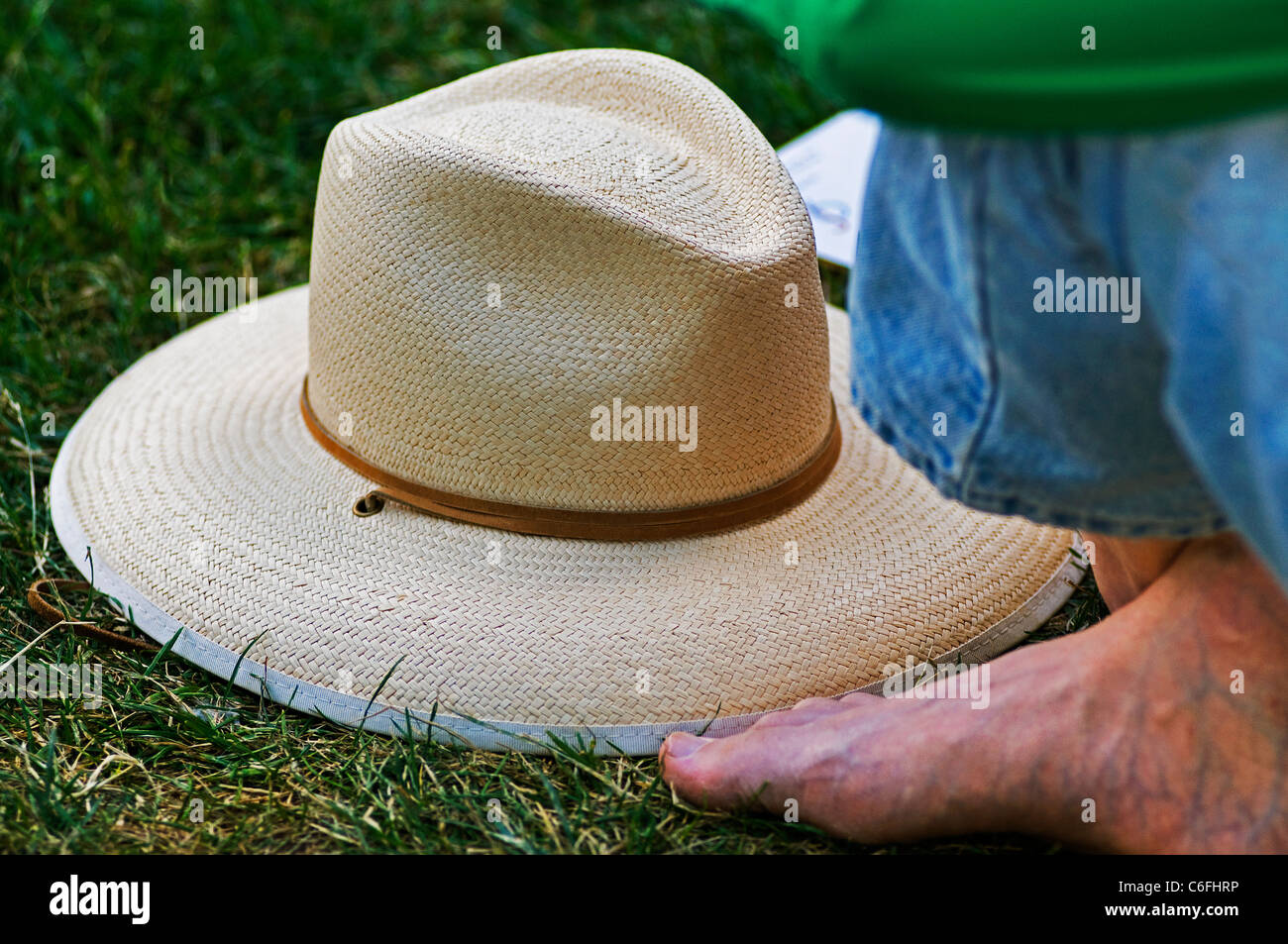 Cowboy western hat cappelli Foto Stock