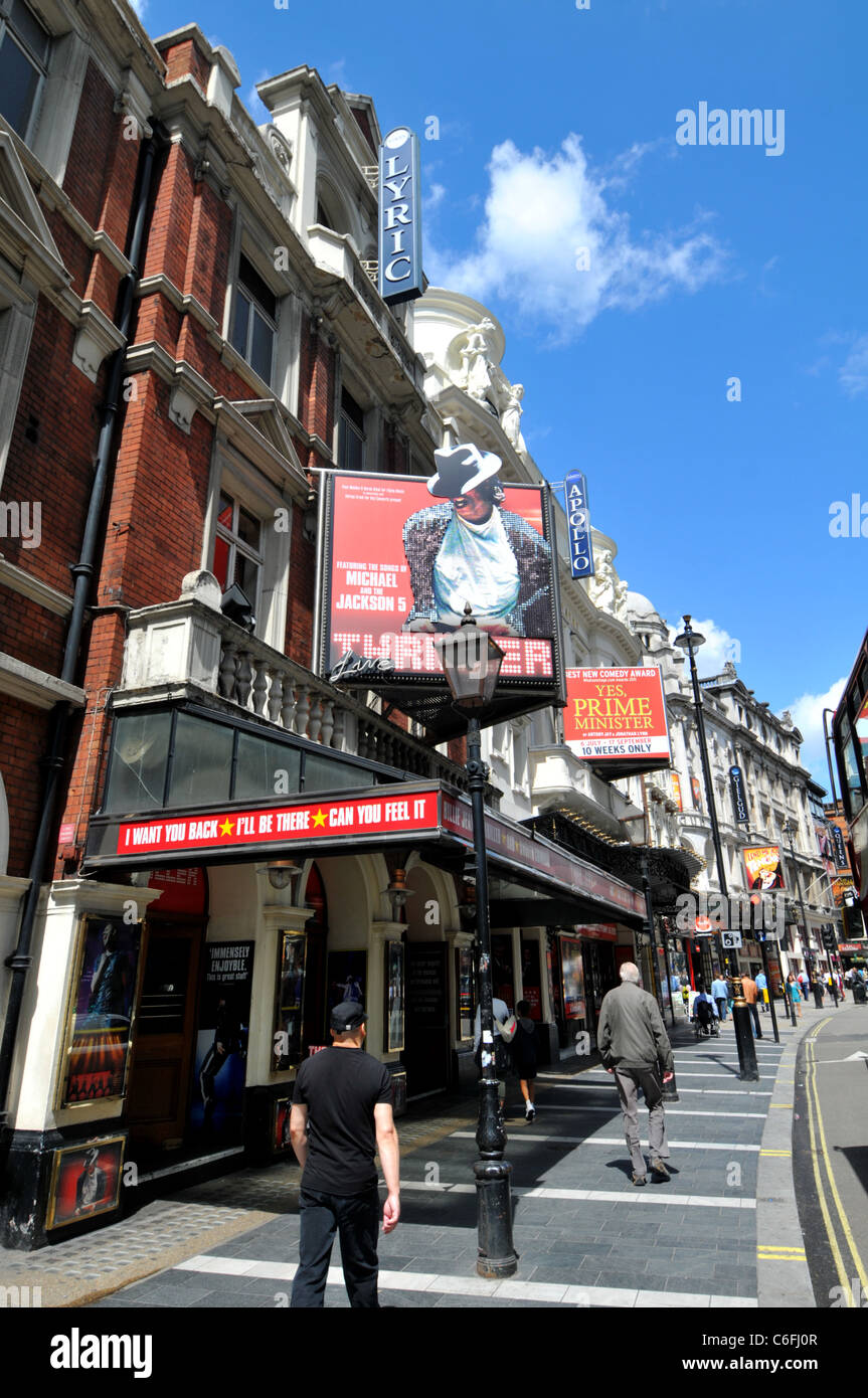 Lyric e Apollo Theatre, Londra, Gran Bretagna, Regno Unito Foto Stock