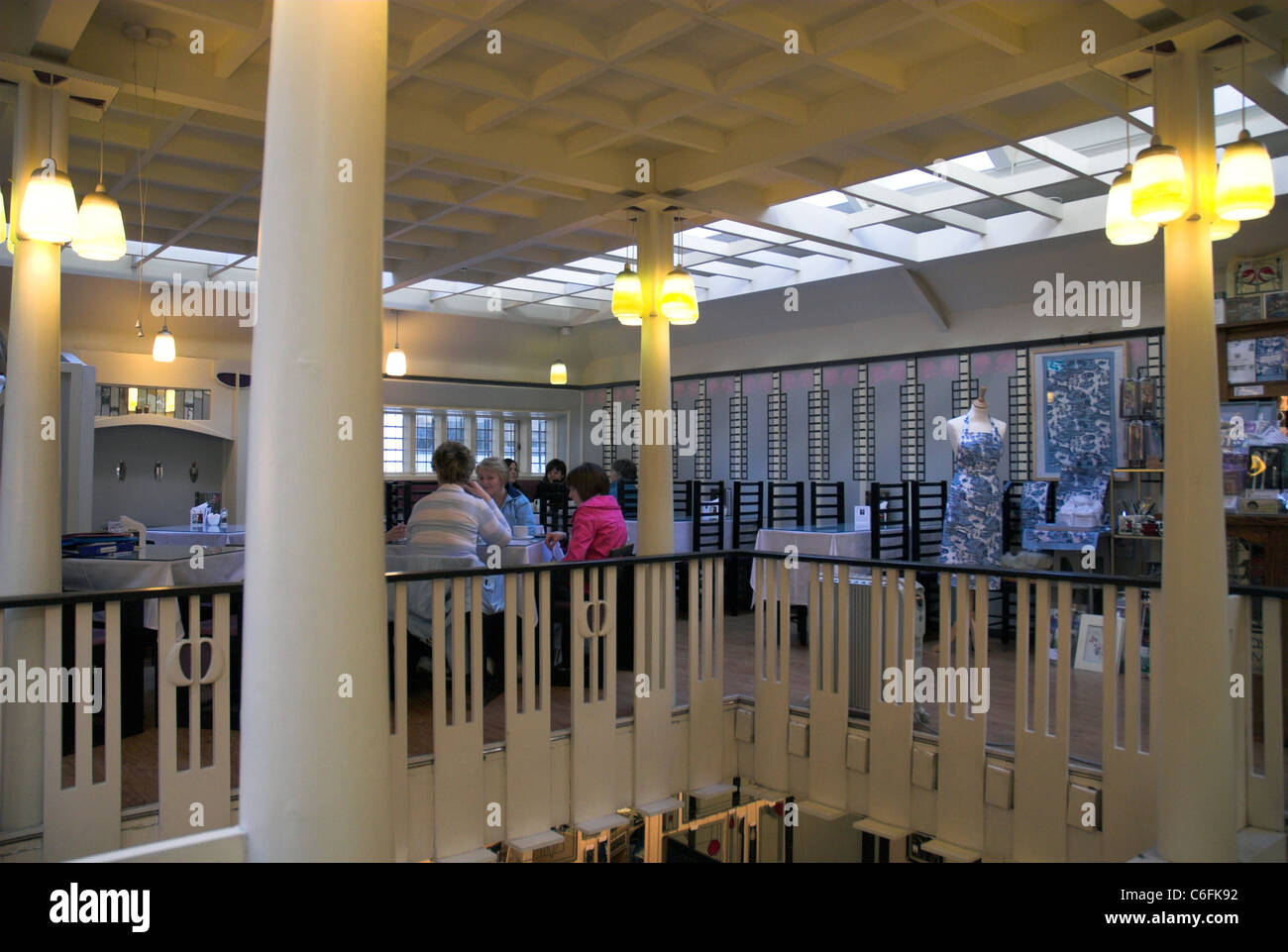 Willow Tea Rooms, Sauciehall Street, Glasgow, progettata da Charles Rennie Mackintosh per Miss Catherine Cranston Foto Stock