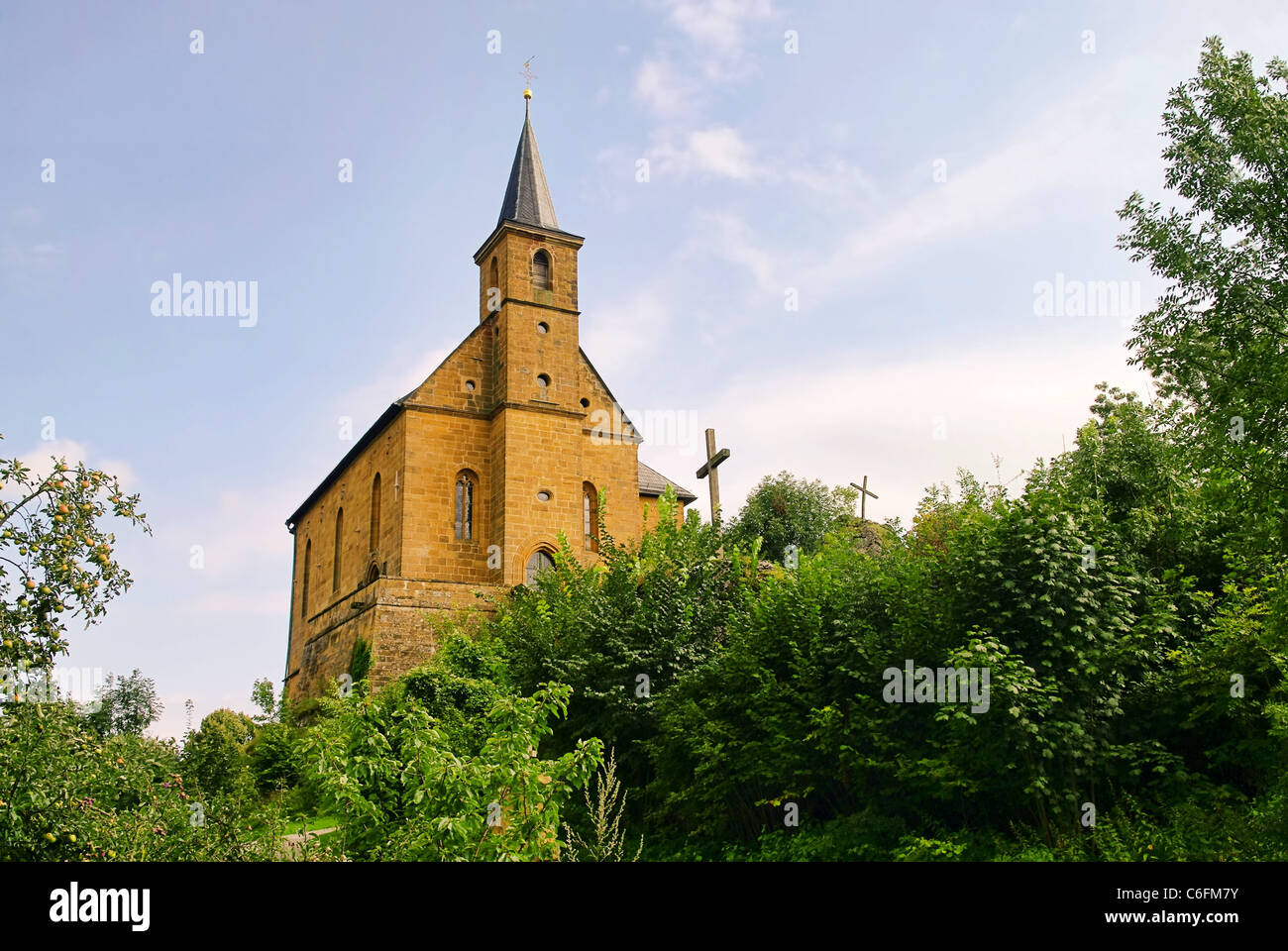 Gügel Kirche - Chiesa Guegel 03 Foto Stock