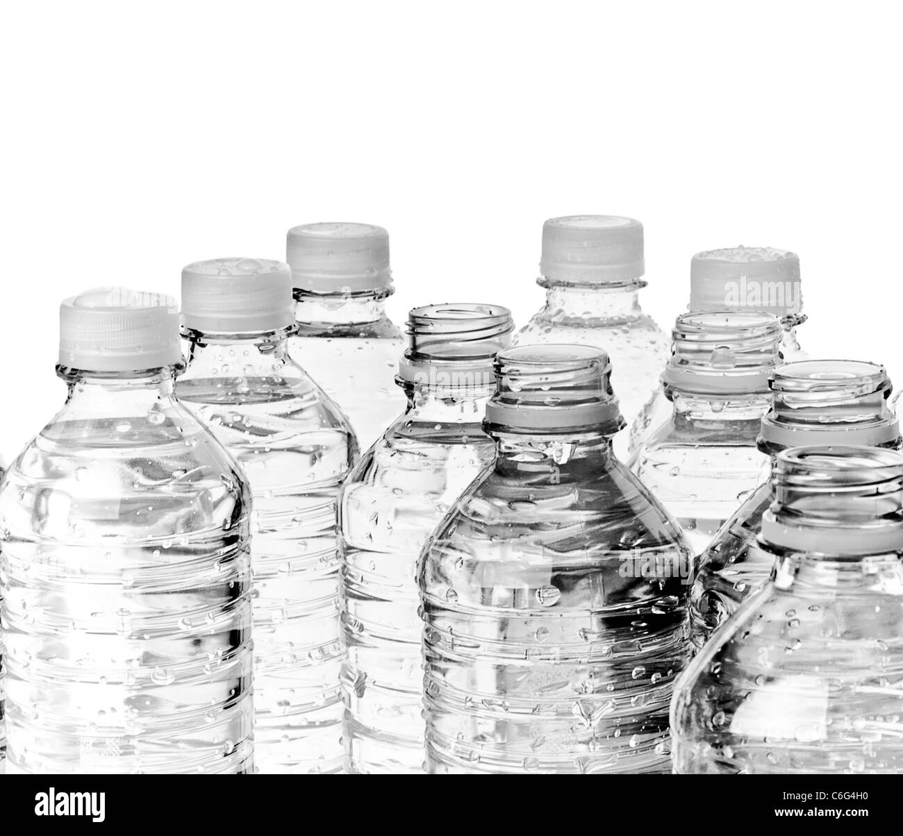 Acqua in bottiglia Foto Stock