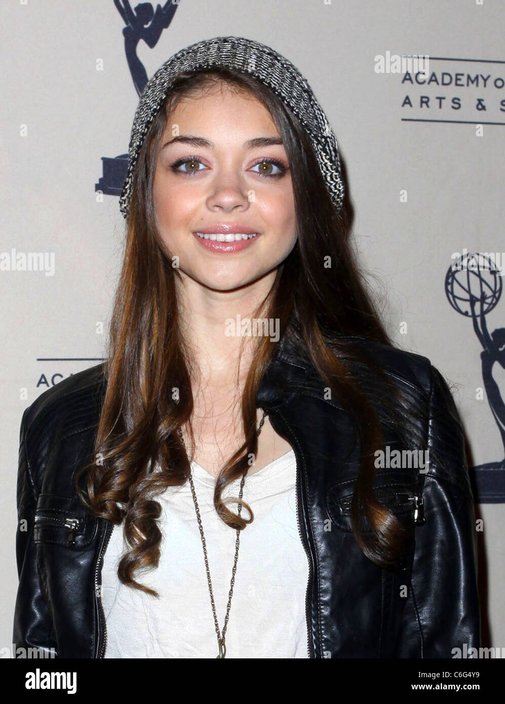 Sarah Hyland una serata con â€oeModern famiglia€ tenutosi presso la Leonard H. Goldenson Theatre North Hollywood, California - Foto Stock