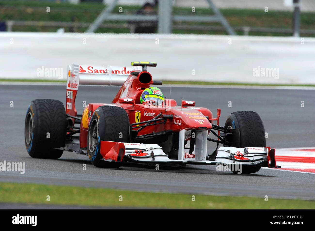 Felipe Massa nel Gran Premio di Gran Bretagna Foto Stock