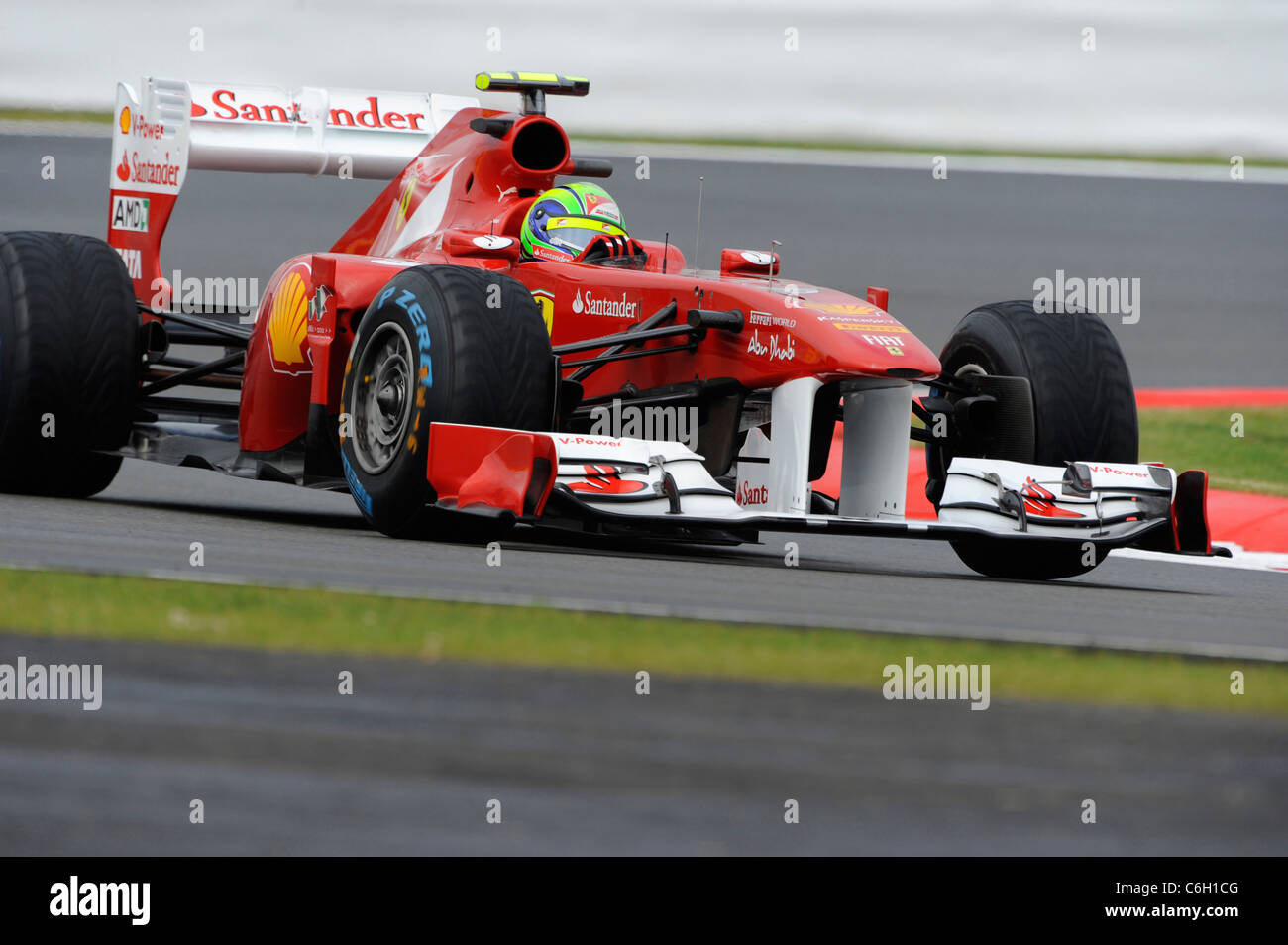 Felipe Massa nel Gran Premio di Gran Bretagna Foto Stock