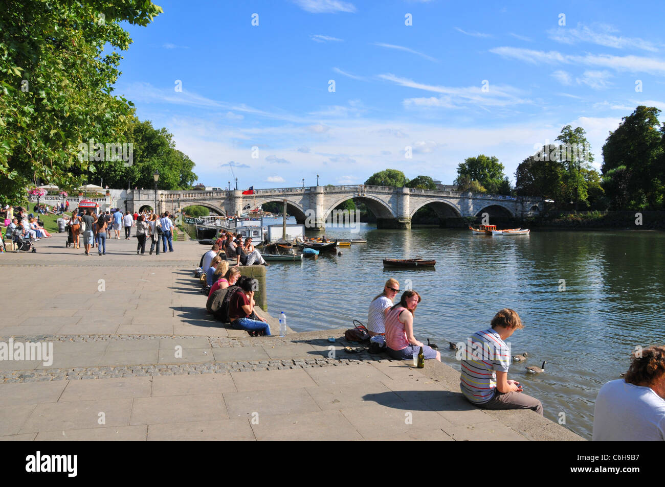 Richmond London Richmond Upon Thames Foto Stock