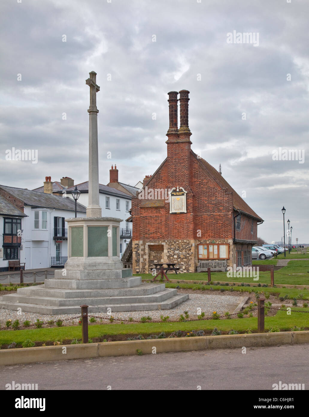 Sala controverso, Aldeburgh, Suffolk, Inghilterra Foto Stock