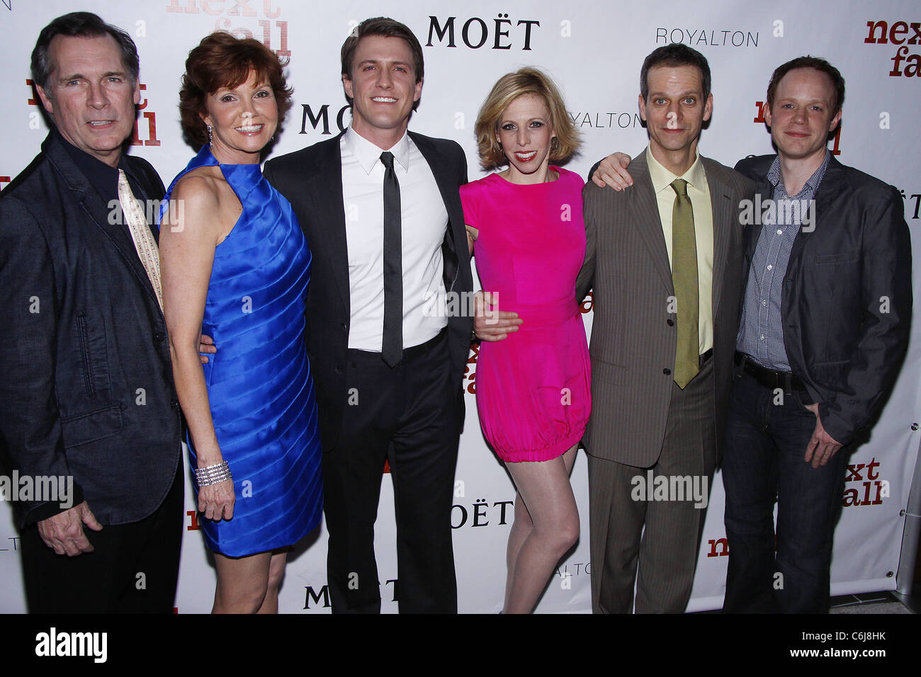 Cotter Smith, Connie Ray, Patrick Heusinger, Maddie Corman, Patrick Breen, e Sean Dugan speciale VIP party in ghisa per la Foto Stock