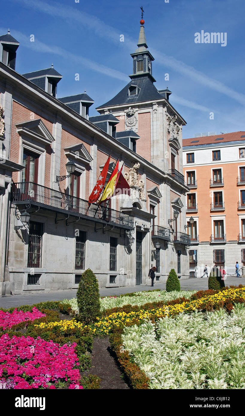Plaza de la Villa (municipio), Madrid, Spagna, Europa occidentale. Foto Stock