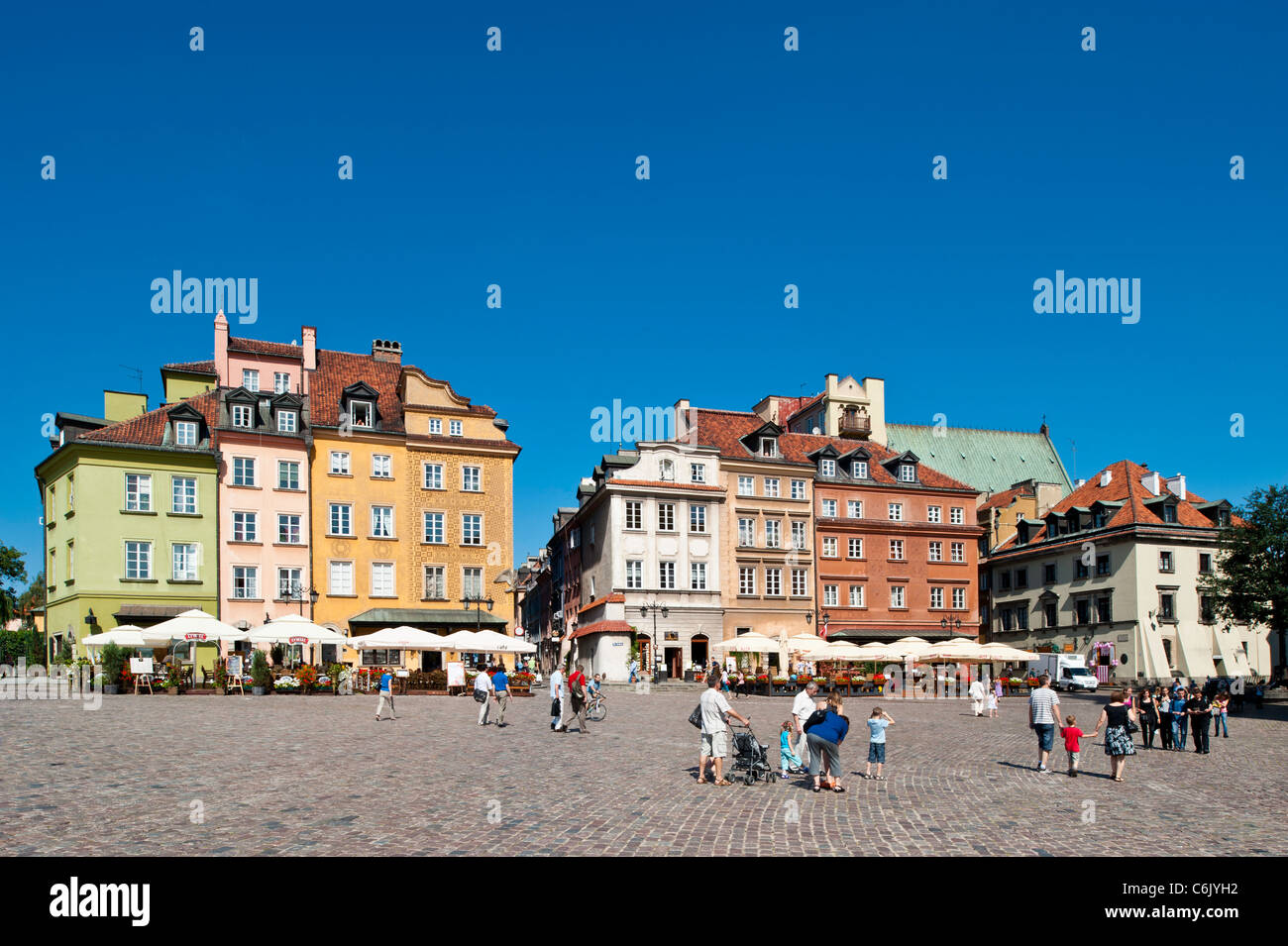 Città Vecchia, Varsavia, Polonia Foto Stock