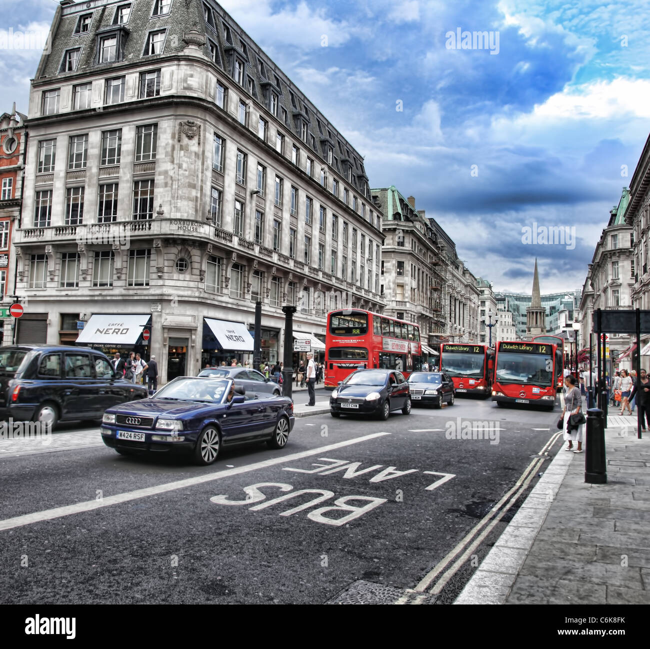 Oxford Street, Londra Foto Stock